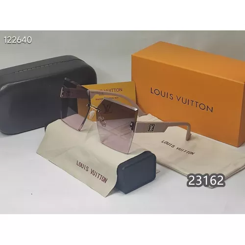 Wholesale Louis Vuitton Sunglasses #1290493 $25.00 USD, Wholesale Quality Replica Louis Vuitton Sunglasses