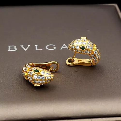 Wholesale Bvlgari Earrings For Women #1290549 $36.00 USD, Wholesale Quality Replica Bvlgari Earrings
