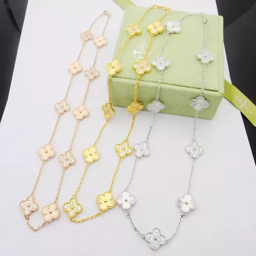 Replica Van Cleef & Arpels Necklaces For Women #1290568 $42.00 USD for Wholesale