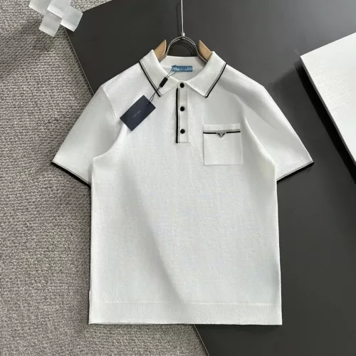 Wholesale Prada T-Shirts Short Sleeved For Men #1290574 $56.00 USD, Wholesale Quality Replica Prada T-Shirts