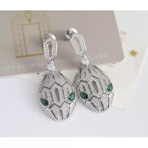 Wholesale Bvlgari Earrings For Women #1290597 $52.00 USD, Wholesale Quality Replica Bvlgari Earrings