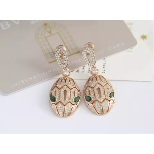 Wholesale Bvlgari Earrings For Women #1290598 $52.00 USD, Wholesale Quality Replica Bvlgari Earrings