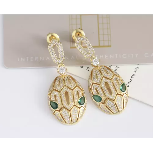 Wholesale Bvlgari Earrings For Women #1290599 $52.00 USD, Wholesale Quality Replica Bvlgari Earrings