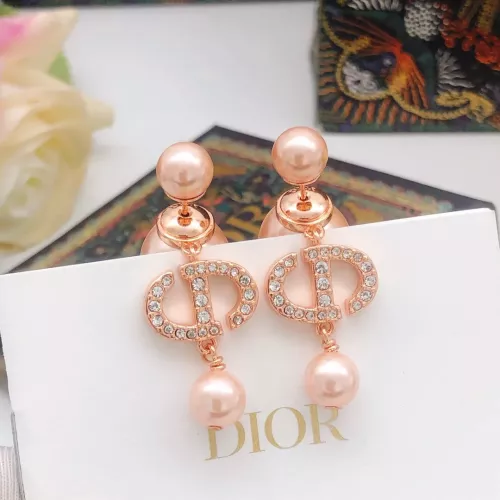 Replica Christian Dior Earrings For Women #1290844 $29.00 USD for Wholesale