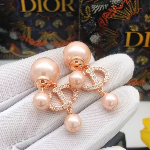 Replica Christian Dior Earrings For Women #1290844 $29.00 USD for Wholesale