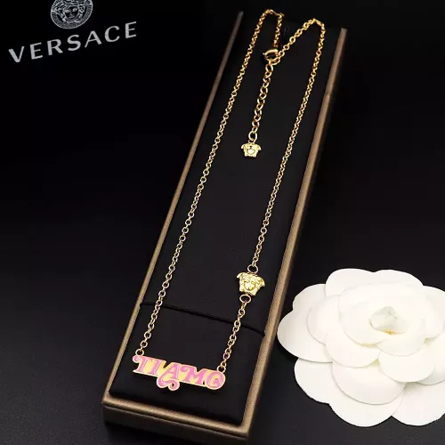 Wholesale Versace Necklaces #1290888 $25.00 USD, Wholesale Quality Replica Versace Necklaces