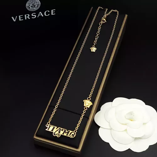 Wholesale Versace Necklaces #1290889 $25.00 USD, Wholesale Quality Replica Versace Necklaces