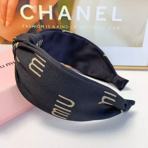 Wholesale MIU MIU Headband For Women #1290928 $27.00 USD, Wholesale Quality Replica MIU MIU Headband