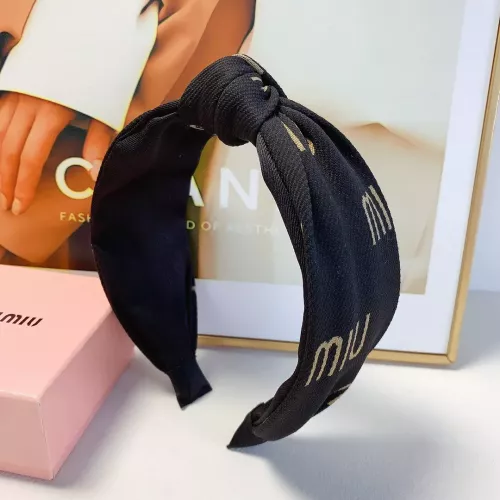 Replica MIU MIU Headband For Women #1290928 $27.00 USD for Wholesale