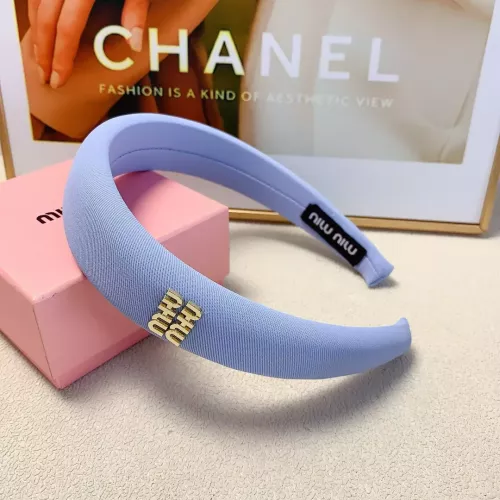 Wholesale MIU MIU Headband For Women #1290931 $27.00 USD, Wholesale Quality Replica MIU MIU Headband