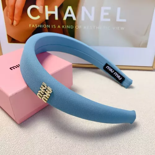 Wholesale MIU MIU Headband For Women #1290932 $27.00 USD, Wholesale Quality Replica MIU MIU Headband