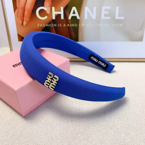 Wholesale MIU MIU Headband For Women #1290934 $27.00 USD, Wholesale Quality Replica MIU MIU Headband