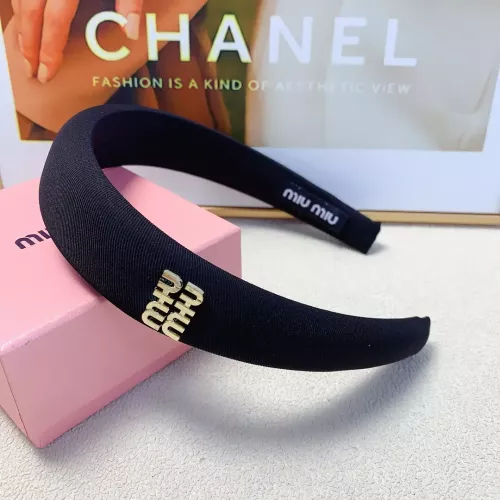 Wholesale MIU MIU Headband For Women #1290935 $27.00 USD, Wholesale Quality Replica MIU MIU Headband