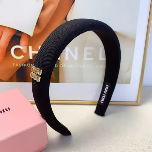 Replica MIU MIU Headband For Women #1290935 $27.00 USD for Wholesale