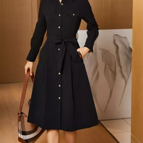 Wholesale Burberry Dresses Long Sleeved For Women #1291010 $128.00 USD, Wholesale Quality Replica Burberry Dresses