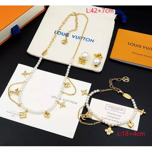 Wholesale Louis Vuitton LV Jewelry Set For Women #1291018 $64.00 USD, Wholesale Quality Replica Louis Vuitton LV Jewelry Set