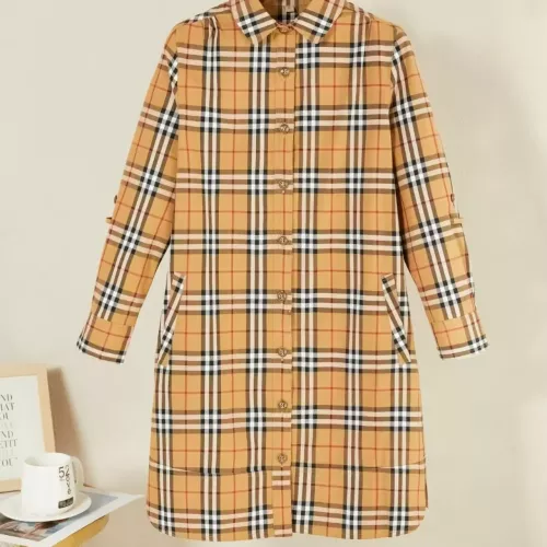 Wholesale Burberry Dresses Long Sleeved For Women #1291022 $128.00 USD, Wholesale Quality Replica Burberry Dresses