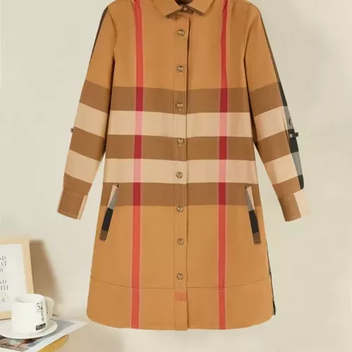 Wholesale Burberry Dresses Long Sleeved For Women #1291023 $128.00 USD, Wholesale Quality Replica Burberry Dresses