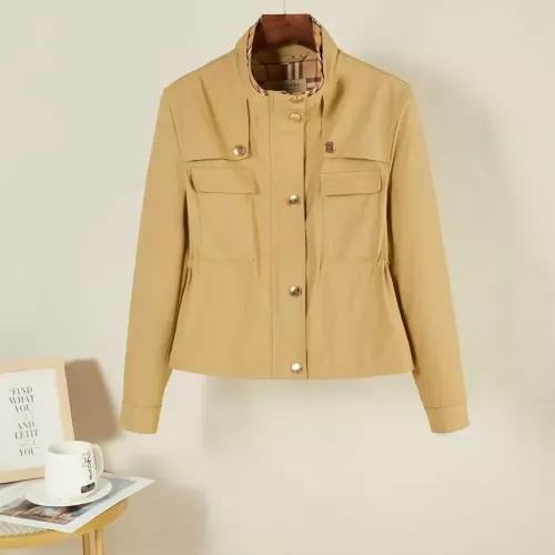 Wholesale Burberry Jackets Long Sleeved For Women #1291032 $135.00 USD, Wholesale Quality Replica Burberry Jackets