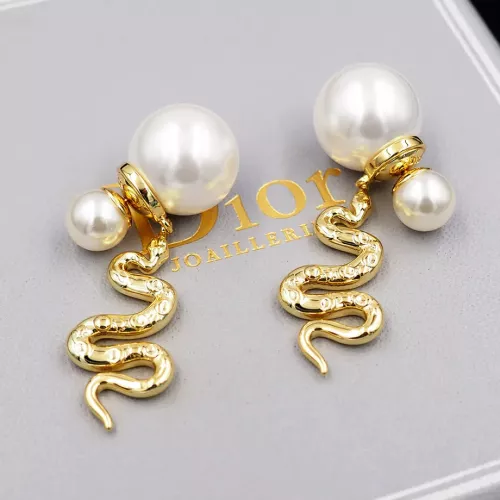 Wholesale Christian Dior Earrings For Women #1291057 $25.00 USD, Wholesale Quality Replica Christian Dior Earrings