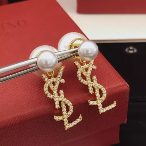 Wholesale Yves Saint Laurent YSL Earrings For Women #1291101 $29.00 USD, Wholesale Quality Replica Yves Saint Laurent YSL Earrings