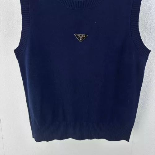 Replica Prada Sweater Sleeveless For Women #1291176 $76.00 USD for Wholesale