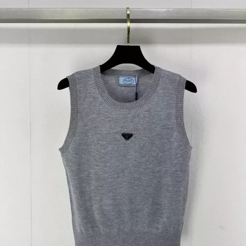 Wholesale Prada Sweater Sleeveless For Women #1291177 $76.00 USD, Wholesale Quality Replica Prada Sweater