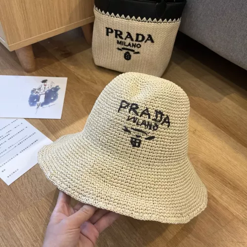 Wholesale Prada Caps #1291331 $38.00 USD, Wholesale Quality Replica Prada Caps