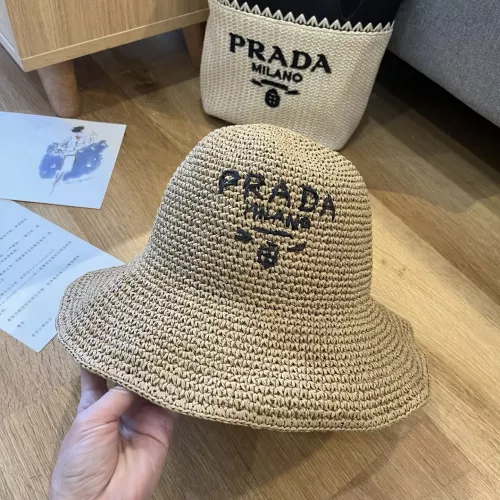 Wholesale Prada Caps #1291332 $38.00 USD, Wholesale Quality Replica Prada Caps