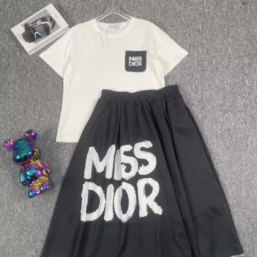 Wholesale Christian Dior Tracksuits Short Sleeved For Women #1291555 $85.00 USD, Wholesale Quality Replica Christian Dior Tracksuits