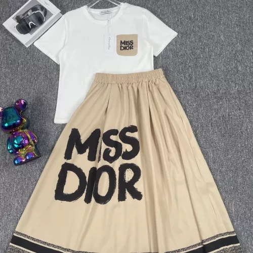 Wholesale Christian Dior Tracksuits Short Sleeved For Women #1291558 $85.00 USD, Wholesale Quality Replica Christian Dior Tracksuits