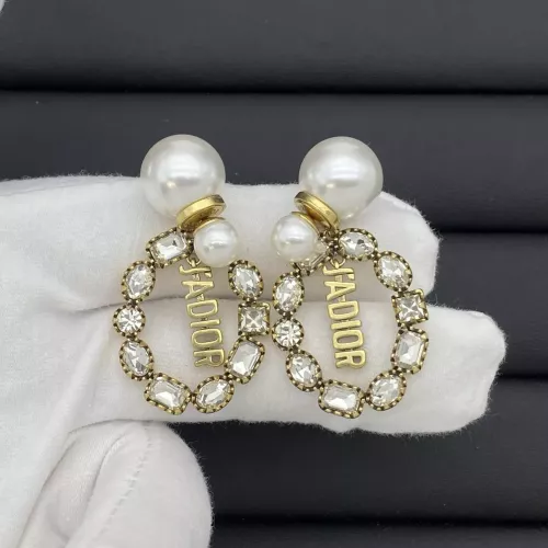 Wholesale Christian Dior Earrings For Women #1291607 $25.00 USD, Wholesale Quality Replica Christian Dior Earrings