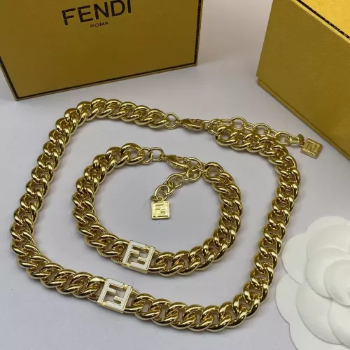 Wholesale Fendi Jewelry Set #1291665 $42.00 USD, Wholesale Quality Replica Fendi Jewelry Set