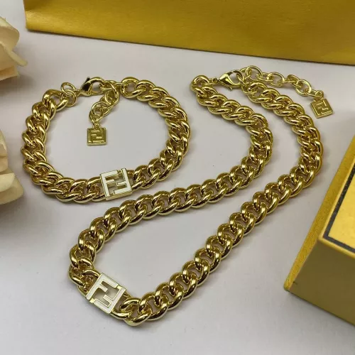 Replica Fendi Jewelry Set #1291665 $42.00 USD for Wholesale