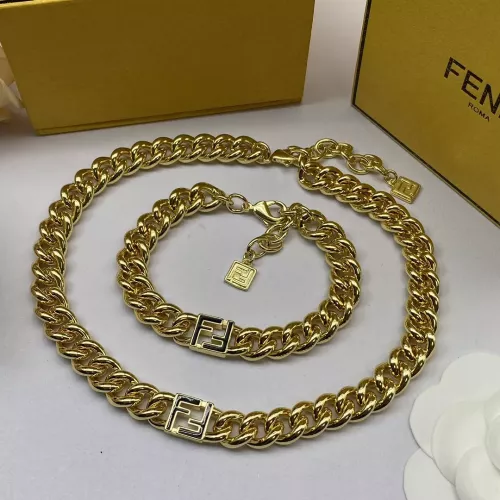 Wholesale Fendi Jewelry Set #1291666 $42.00 USD, Wholesale Quality Replica Fendi Jewelry Set