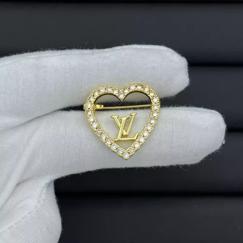 Wholesale Louis Vuitton LV Brooches For Women #1291669 $23.00 USD, Wholesale Quality Replica Louis Vuitton LV Brooches