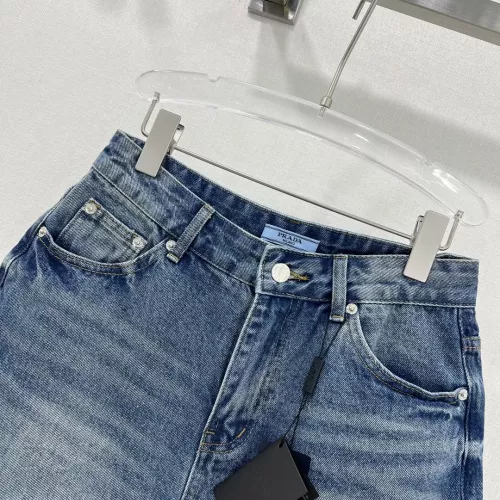 Replica Prada Jeans For Women #1291686 $80.00 USD for Wholesale