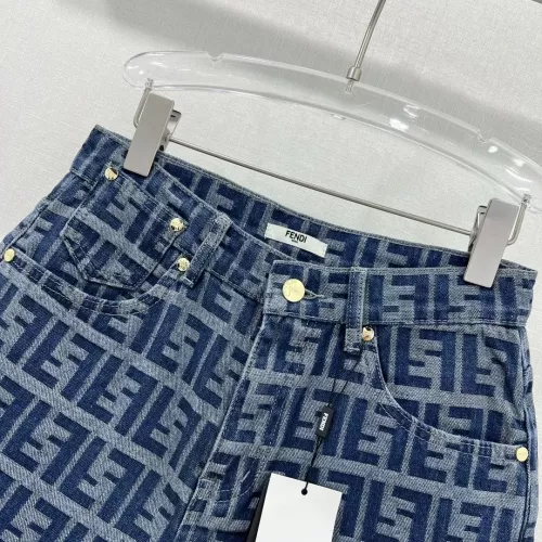 Replica Fendi Jeans For Women #1291690 $80.00 USD for Wholesale