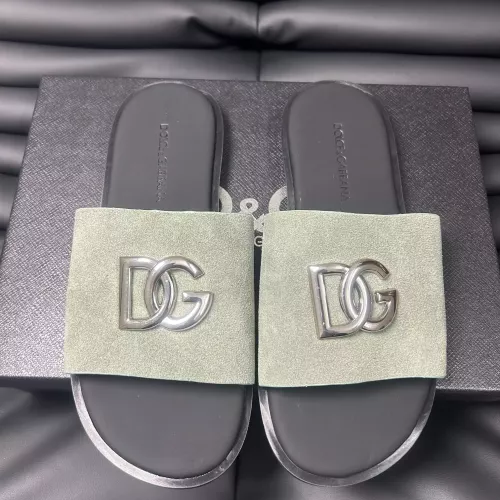 Wholesale Dolce &amp; Gabbana D&amp;G Slippers For Men #1291703 $68.00 USD, Wholesale Quality Replica Dolce &amp; Gabbana D&amp;G Slippers