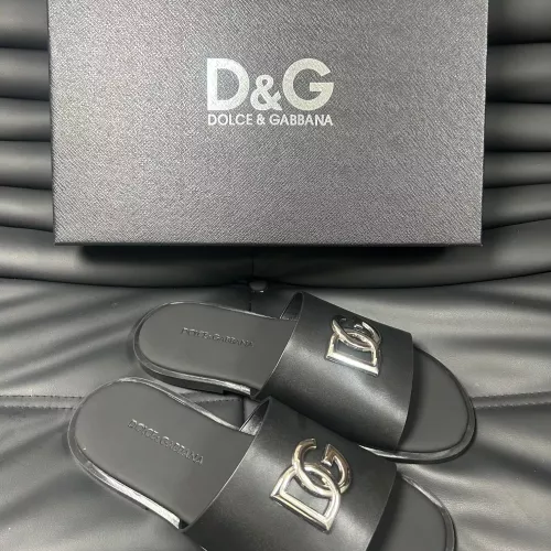 Replica Dolce & Gabbana D&G Slippers For Men #1291707 $68.00 USD for Wholesale