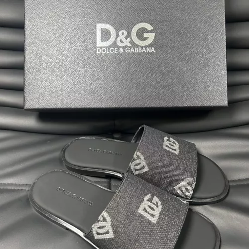 Replica Dolce & Gabbana D&G Slippers For Men #1291709 $68.00 USD for Wholesale