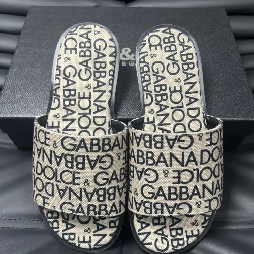 Wholesale Dolce &amp; Gabbana D&amp;G Slippers For Men #1291712 $68.00 USD, Wholesale Quality Replica Dolce &amp; Gabbana D&amp;G Slippers