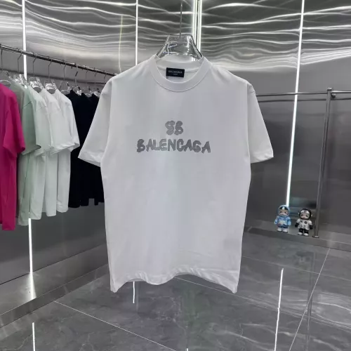 Wholesale Balenciaga T-Shirts Short Sleeved For Unisex #1291720 $39.00 USD, Wholesale Quality Replica Balenciaga T-Shirts