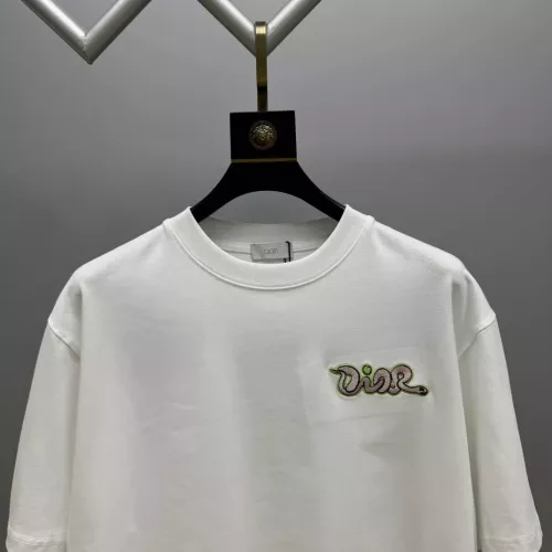 Replica Christian Dior T-Shirts Short Sleeved For Unisex #1291803 $42.00 USD for Wholesale