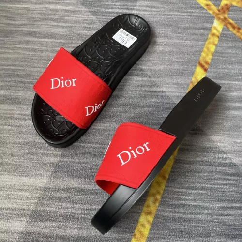 Replica Christian Dior Slippers For Men #1291827 $42.00 USD for Wholesale