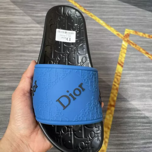 Replica Christian Dior Slippers For Men #1291836 $42.00 USD for Wholesale