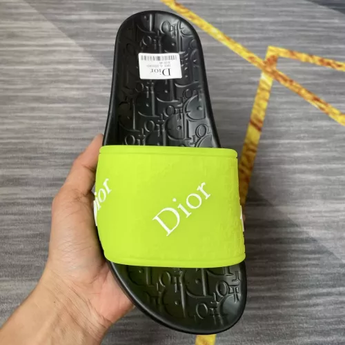 Replica Christian Dior Slippers For Men #1291842 $42.00 USD for Wholesale