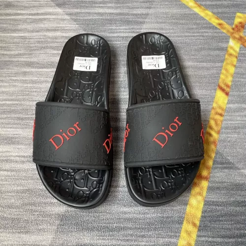 Replica Christian Dior Slippers For Men #1291844 $42.00 USD for Wholesale