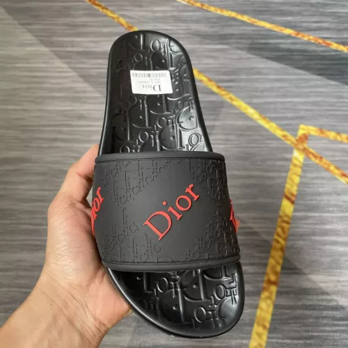 Replica Christian Dior Slippers For Men #1291844 $42.00 USD for Wholesale