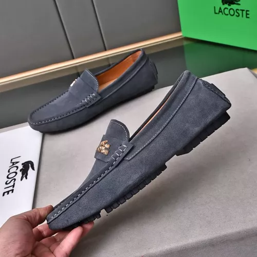 Replica Lacoste Leather Shoes For Men #1291869 $80.00 USD for Wholesale